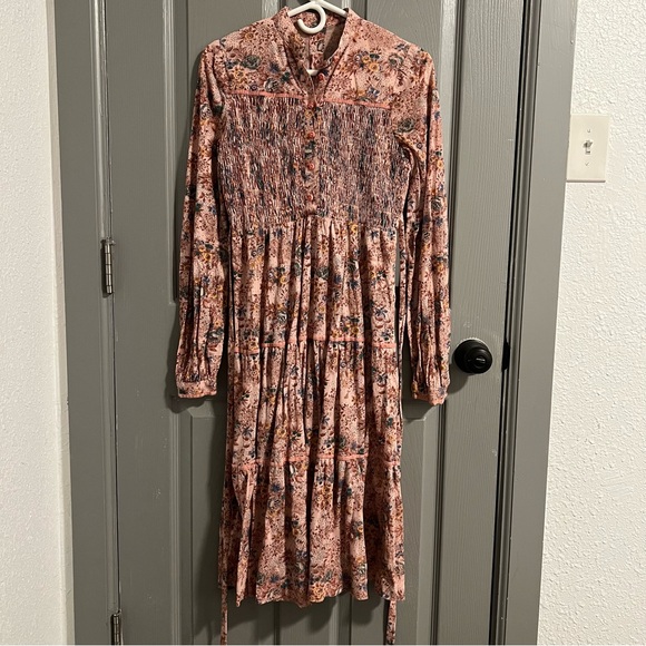 Jody T Floral Vintage Prairie Cottage Dress - Picture 5 of 8